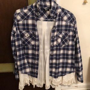 Dressed up flannel!